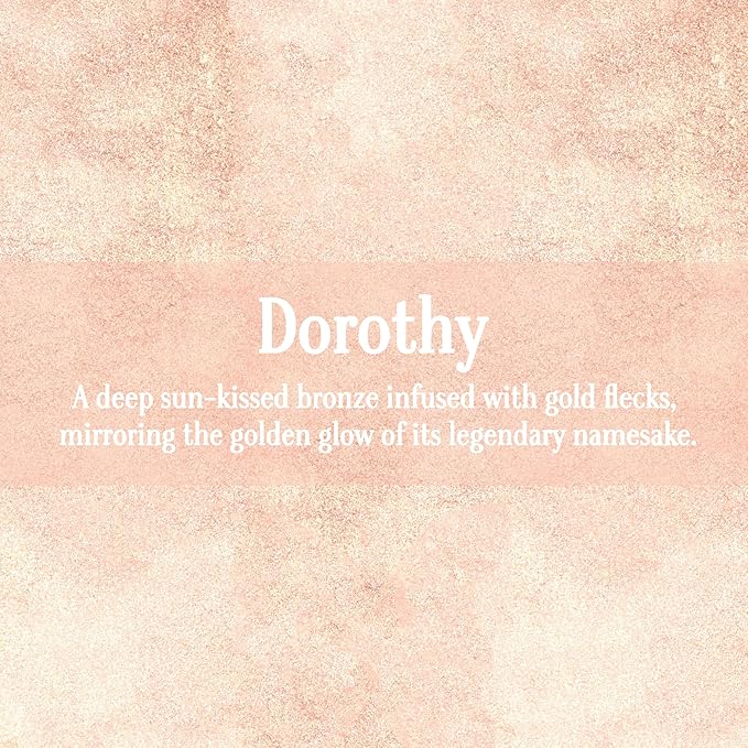 Gerard Cosmetics Star Powder Highlighter Dorothy, Deep Bronze Mineral Highlighter Makeup for Glowing Skin, Professional Facial Luminizer, Cruelty Free, Made in the USA