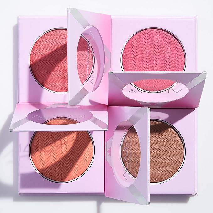 Almay Blush, Face Makeup, High Pigment Powder, Healthy Hue, Hypoallergenic, 300 Pink Flush, 0.32 Oz