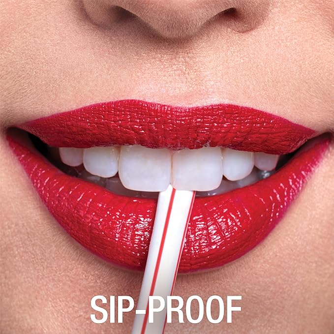 Maybelline Super Stay 24, 2-Step Liquid Lipstick Makeup, Long Lasting Highly Pigmented Color with Moisturizing Balm, Relentless Ruby, Ruby Red, 1 Count