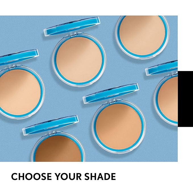 COVERGIRL Clean Matte Pressed Powder Tawny 10 g (Packaging may vary) (Pack of 2)
