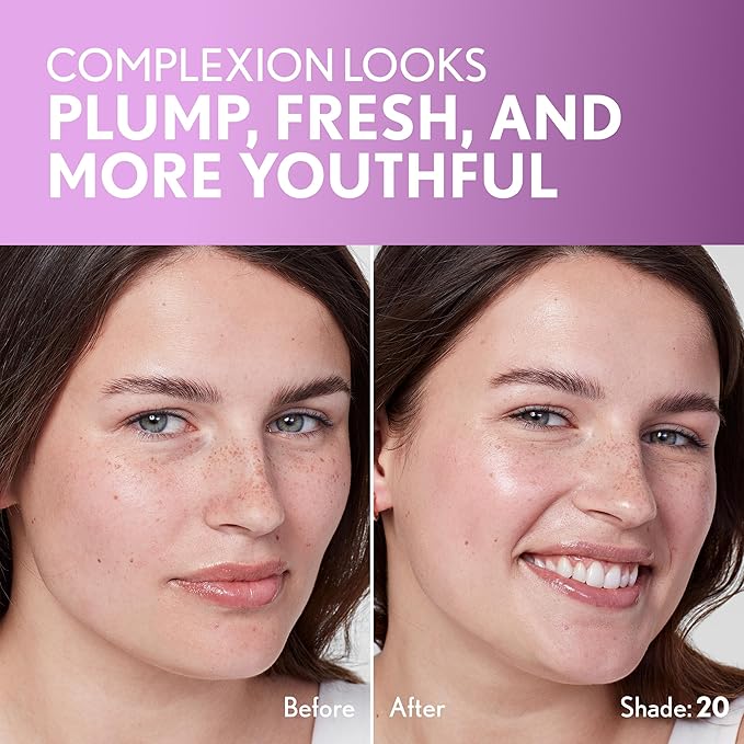 Covergirl Simply Ageless Skin Perfector Essence Foundation Bundle with Shades 20 Light and 30 Light-Medium, 1oz Each