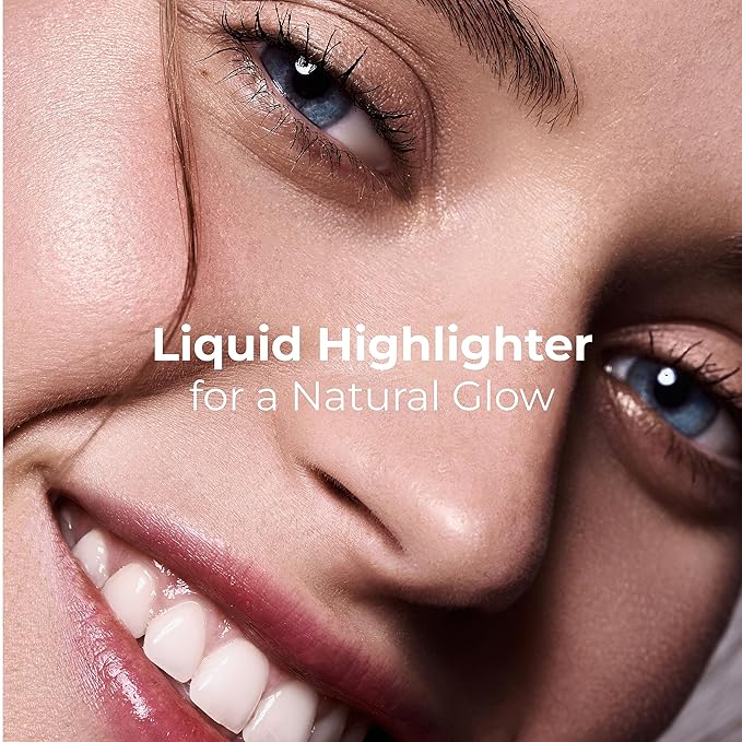 Dewy Cream BB Highlighter - Lightweight, Buildable and Luxuriously Glossy with Radiant, Natural-looking, Non-Greasy, Moisturizing, and Long-Lasting Formula for Flawless, Skin-Brightening - 402