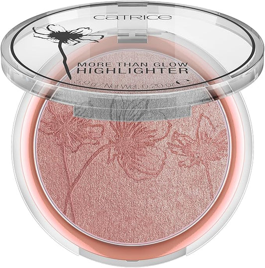 Catrice | More Than Glow Highlighter | Silky Soft Pressed Powder for Intense Radiant Glow | Vegan & Cruelty Free (040 | Absolute Blushin' Bright)