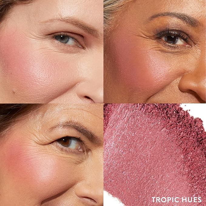 LAURA GELLER NEW YORK Baked to Go Trio: Balance-n-Brighten Foundation, Medium + Blush-n-Balance Blush, Tropic Hues + Bronze-n-Brighten Bronzer, Medium - Travel Size