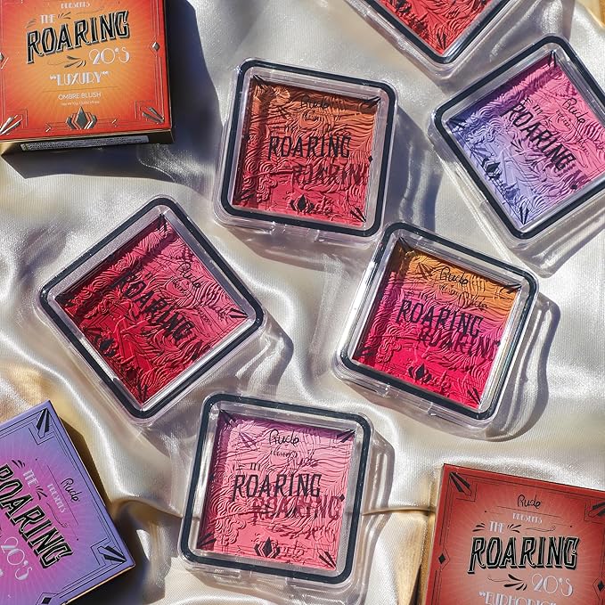 The Roaring 20s Ombre Blush - Glamorous by Rude Cosmetics for Women - 0.352 oz Blush