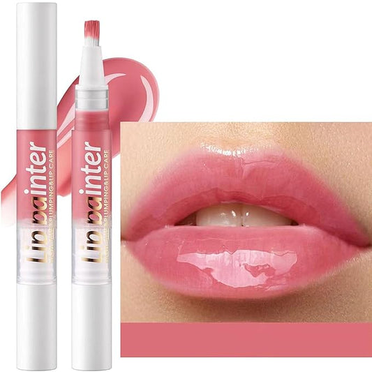 Mood-enhancing vegan plumping lip gloss by TINTME - designed for self-expression through beauty