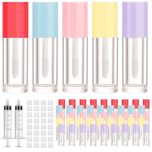 Mood-enhancing refillable lip gloss tubes by TINTME - designed for self-expression through beauty