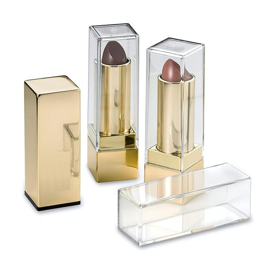 Mood-enhancing clear lipstick caps by TINTME - designed for self-expression through beauty