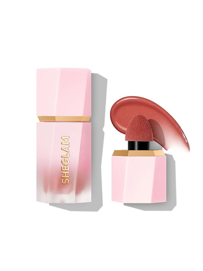 Mood-enhancing shimmer liquid blush by TINTME - designed for self-expression through beauty