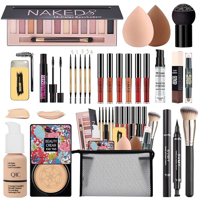 Mood-enhancing All in One Makeup Kit by TINTME - designed for self-expression through beauty