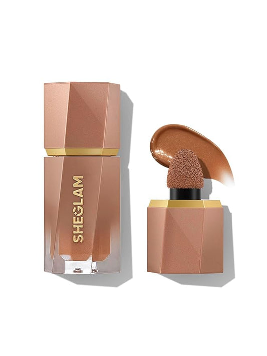 Mood-enhancing liquid bronzer by TINTME - designed for self-expression through beauty