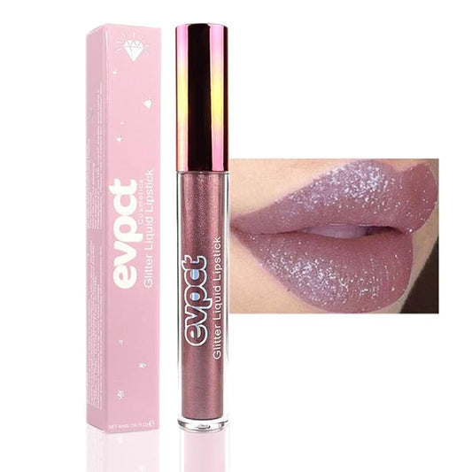 Mood-enhancing metallic mauve lipstick by TINTME - designed for self-expression through beauty