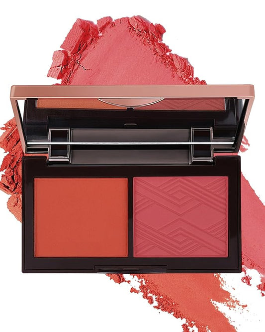 Mood-enhancing blush powder palette by TINTME - designed for self-expression through beauty