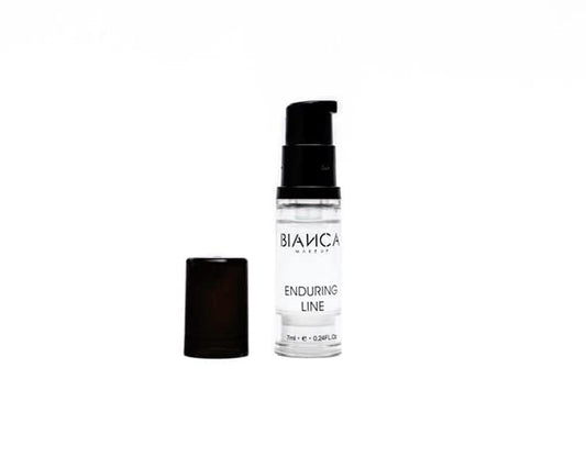 Enduring LINE BIANCA MAKEUP This Transparent Liquid can be Mixed with Any Makeup Product to prolong its Durability and to Transform it into a Liquid Waterproof Formulation