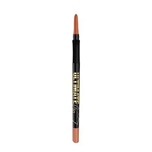 L.A. Girl Ultimate Intense Stay Auto Lipliner, Forever Bare, 0.01 oz.,Brown,GP341 (Pack of 3)