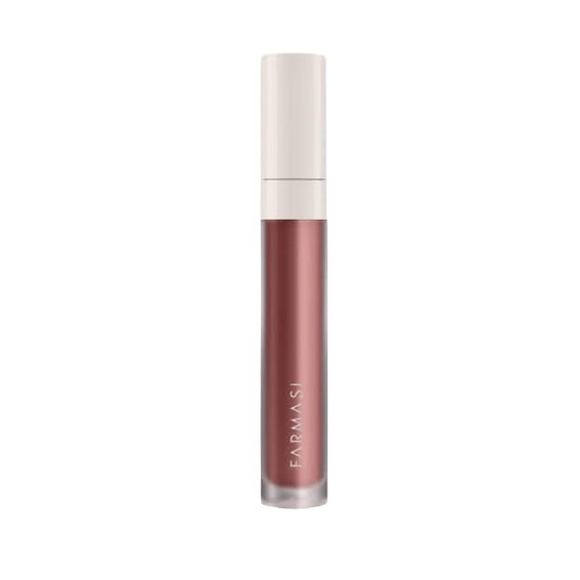 FARMASi Liquid Matte Lipstick, 01 PERFECT ROSE, 4g/0.14oz - Long-Lasting, Intense Matte Finish, Highly Pigmented, Bold Color, Lightweight Formula, Non-Drying, Smudge-Proof, Full Coverage