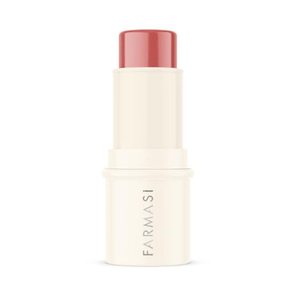 FARMASi Blush Stick, Cool & Revitalizing – Nourishing, Dermatologically Tested for Lips & Cheeks, 0.14 oz / 4 g, Fresh