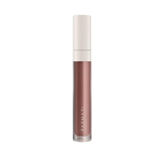 FARMASi Liquid Matte Lipstick, 10 NUDE ESSENCE, 4g/0.14oz - Long-Lasting, Intense Matte Finish, Highly Pigmented, Bold Color, Lightweight Formula, Non-Drying, Smudge-Proof, Full Coverage