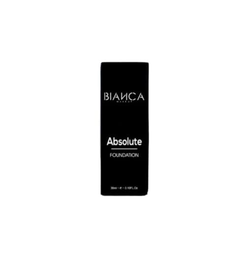 Absolute Foundation | Bianca Makeup | Liquid Foundation with Full Coverage | Shine and Oil Control | 24-hour Wear | Water and Humidity Resistant | Various Shades (Nude, 0.10 Fl Oz)