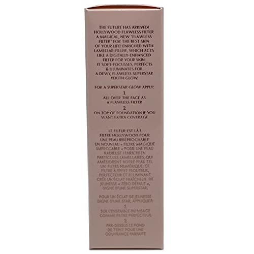 Charlotte Tilbury Hollywood Flawless Filter Face Foundation Primer & Highlight - 1 oz Full Size (Shade 2)