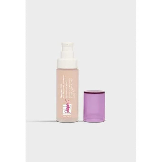 Uoma By Sharon C, Flawless IRL Skin Perfecting Foundation (White Pearl T1)