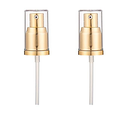 （3 colors）2 Pack Upgrade Foundation Pump Replacement for MAC and EL Double Wear Foundation(Gold)