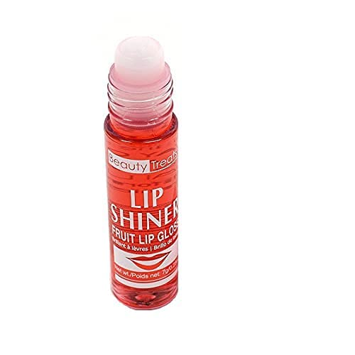 Lip Shiner Roll-On Fruit Lip Gloss By ; 6 Piece Assortment Set, 0.25Oz / 7G Each