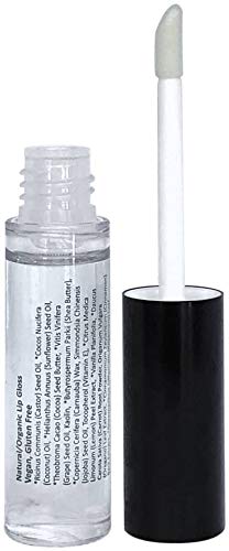 Mom's Secret 100% Natural Lip Gloss, Organic, Vegan, Gluten Free, Cruelty Free, Made in the USA, 0.18 oz. (It's Clear to Me)