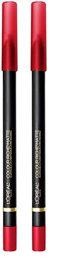 L'Oréal Paris Colour Riche In-Matte-Uated With You Lip Liner, 0.04 Oz (Pack of 2)