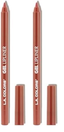 L.A. COLORS Gel Lipliner, Fetching CP677 (Pack of 2)
