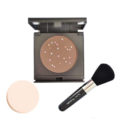 Magic Minerals by Jerome Alexander Mineral Powder Foundation with Color Correctors, Antioxidant Skincare Formula (Medium Dark)