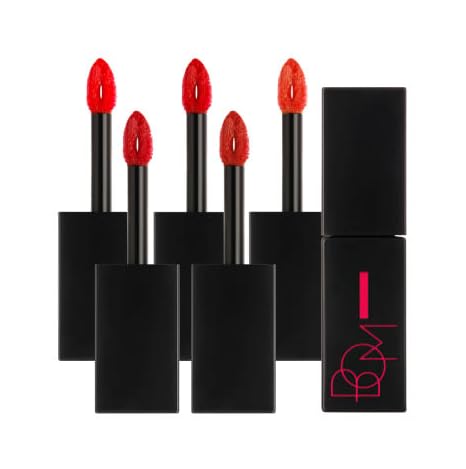 bom COSMETICS Matt Holic Tint 103 Maple Red 0.29 oz. Blurring Vivid Color Tint for a Smooth & matte Finish, Oil Complex for Moisturizing Lip Care, Long lasting & Non Sticky Formula, Korean Makeup