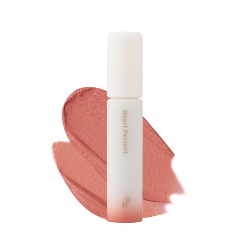 Heart Percent Dote On Mood All Cover Lip Base, Comfortable & Flawless Lip Tone & Texture Correction w/Lightweight Texture, #06. Fig Brown