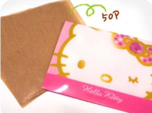 Kitty's Officially Licensed Facial Oil Blotting Paper 100 Sheets - Packaged in Portable Casing