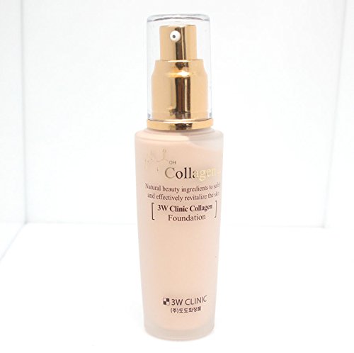 [3w Clinic] Collagen Foundation 50ml/ Perfect Cover Bb Cream/#23 Natural Beige