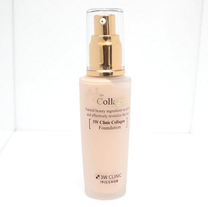[3w Clinic] Collagen Foundation 50ml/ Perfect Cover Bb Cream/#23 Natural Beige