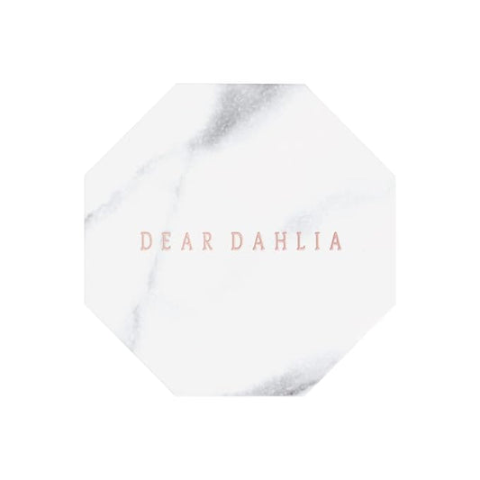 DEAR DAHLIA Paradise Tri-Colored Palette Eyeshadow with Built-in Mirror, LADY OXFORD, Vegan, Cruelty Free, 8 Free Formula, All-in-one Multi-use Palette, Minimal Fallout, 4g