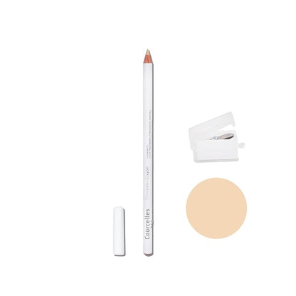 [K-Beauty Makeup] Courcelles Concealer Pencil CC700/CC800, Soft type-Natural Cover, light beige/natural beige (CC800-Natural Beige+Sharpener)