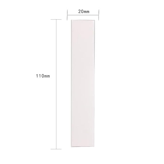 COSIDEA 50 pieces empty lip gloss box 20x20x110 mm mascara tube packaging matte texture black laser silver lip gloss paper box (white)