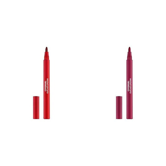 COVERGIRL Outlast Lipstain Bundle - Atomic Love 55 & All-Star 05