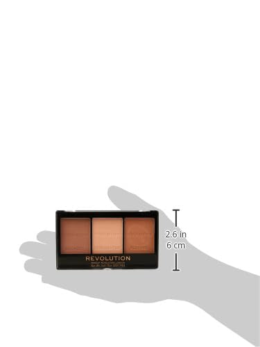 Makeup Revolution Ultra Sculpt and Contour Kit Ultra Light/Med C04, Mixed, 10.8 g (Pack of 1)