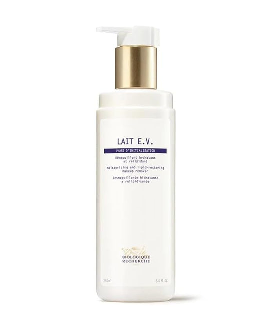 BIOLOGIQUE RECHERCHE LAIT E.V. Makeup Remover 8.4 Fl. Oz, Clear