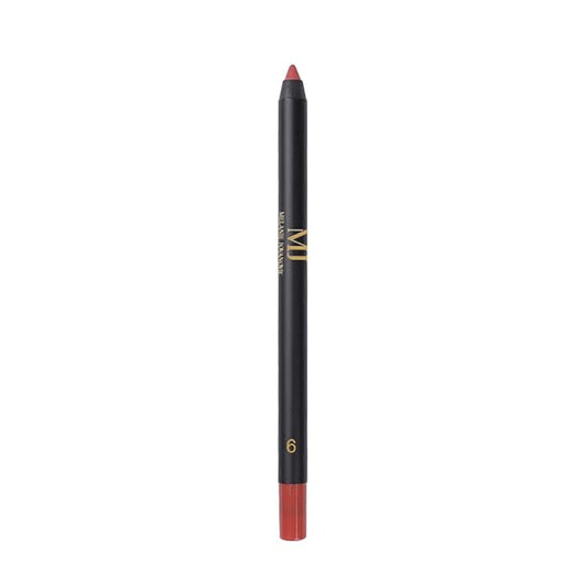 Lip Liner | Soft and Creamy | Moisturizing and Nourishing | Long lasting make up | 6 Beautiful Shades | Mela Beauty Studio Professional Makeup (6)