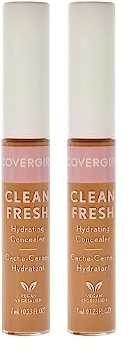 COVERGIRL Clean Fresh Hydrating Concealer, Tan, 0.23 Fl Ounce (Pack of 2)