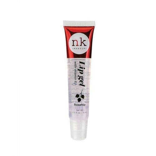 5 PACK NK Lip Gel with Vitamin E Coconut, Rose Hip, Argan, Aloe and Mint Lip Gloss by Nicka K New York