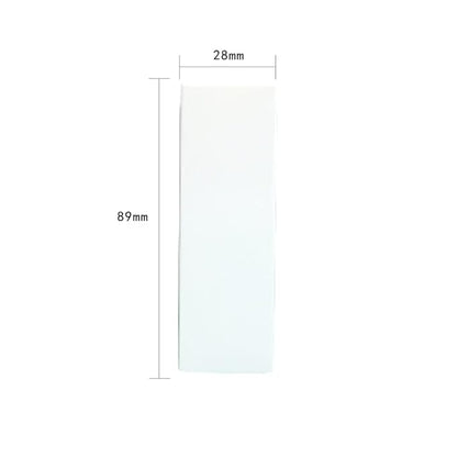 COSIDEA 50 PCS Empty White Lip Gloss Boxes W28 xW28 xH89mm / W1.02xW1.02xH3.5 inch, Cosmetic Perfume/Mascara Box Packaging for Small Business Wholesale, small Kraft Paper Box Luxury Holder Wrapping