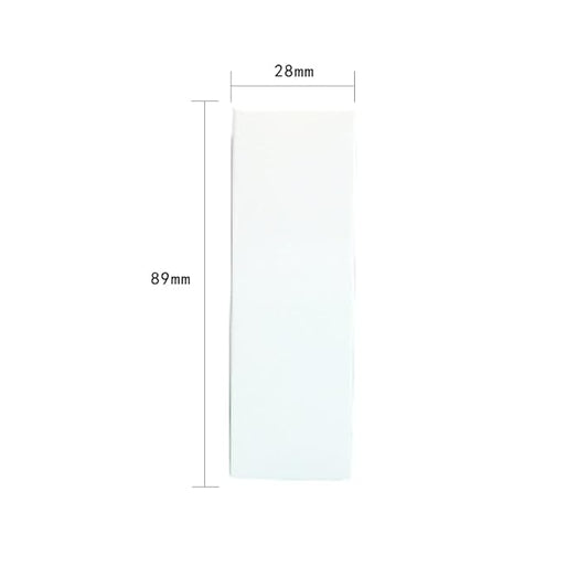 COSIDEA 50 PCS Empty White Lip Gloss Boxes W28 xW28 xH89mm / W1.02xW1.02xH3.5 inch, Cosmetic Perfume/Mascara Box Packaging for Small Business Wholesale, small Kraft Paper Box Luxury Holder Wrapping