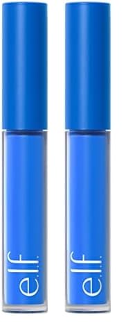 e.l.f. Camo Color Corrector, Hydrating & Long-Lasting Color Corrector For Camouflaging Discoloration, Dullness & Redness, Vegan & Cruelty-Free, Blue (Pack of 2)
