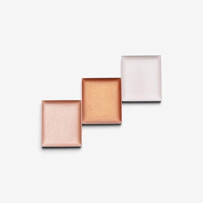 Phase Zero Makeup Cream Highlighter - "Northern Lights" - 2.4g / 0.084oz - Quad Refill - For a Long Lasting, Natural, Radiant Glow
