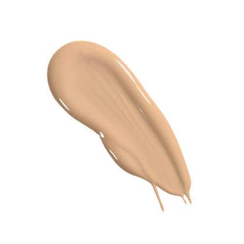Palladio Powder Finish Liquid Foundation, Natural Matte Appearance, Reduces Fine Lines, Covers Large Pores, Hides Imperfections, All Day Wear, Sheer to Medium Coverage, Honey
